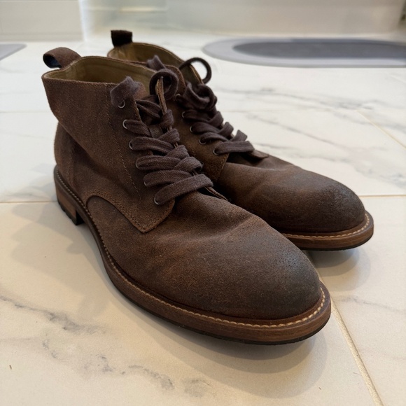 Banana Republic - Brown leather boot - size 10 - Picture 1 of 5